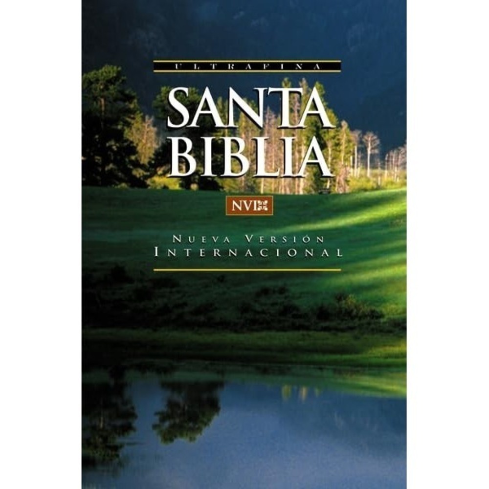 NVI SANTA BIBLIA ULTRAFINA (SPANISH EDITION) By Zondervan NEW In BOX Leatherette
